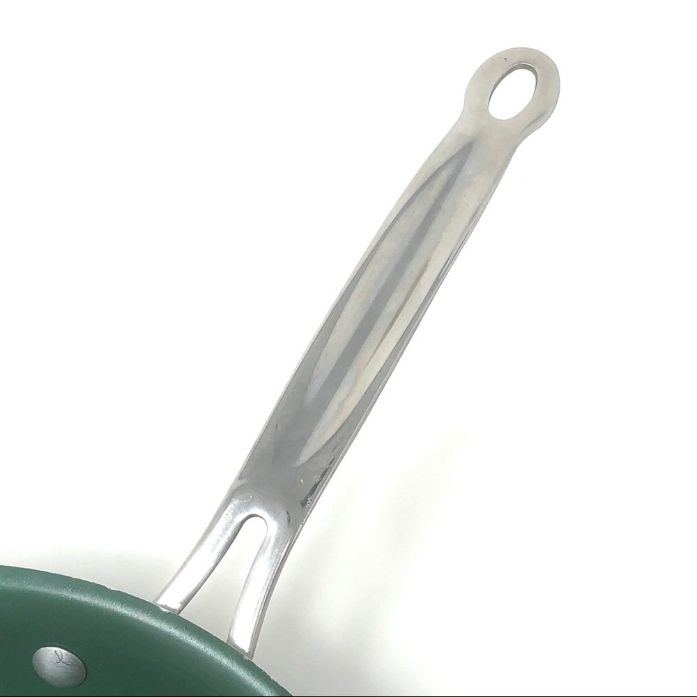 OrGREENiC 10” Ceramic Green Non Stick Fry Pan - Picture 3 of 8